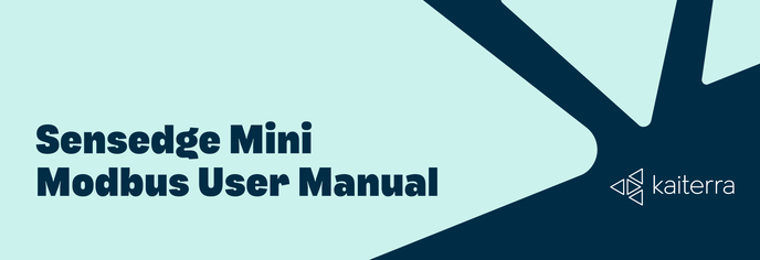 Mini Modbus Manual